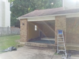 Old Door removed by Graham Home Services